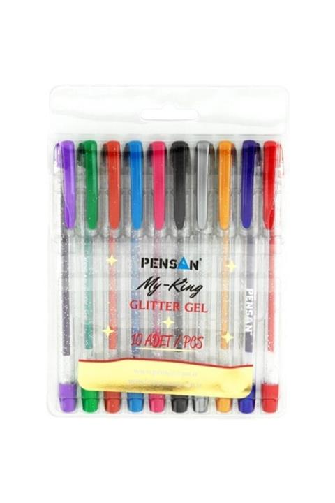 Pensan Simli Kalem 10 Renkli