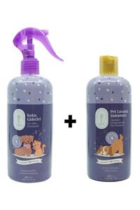 Gallipoli Lavender Antiseptik Köpek Şampuanı 400 ml+Pet Koku Giderici 400 ml