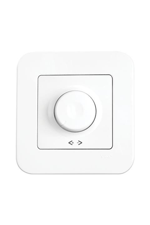 VİKO Meridian / Rollina Beyaz R Dimmer Rl 600W Mekanizma + Cerveve
