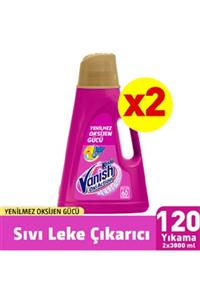 Vanish Kosla Gold Çamaşır Leke Çıkarıcı Sıvı 2x3000 ml Renkliler İçin