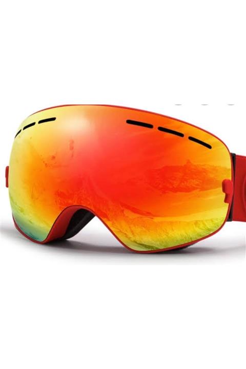 QUISVIKER Turuncu Kayak Gözlüğü