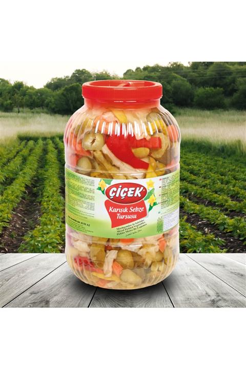 Çiçek Karışık Sebze Turşusu 5kg