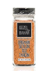 Güzel Ada Gıda Organik Seylon Toz Tarçın 40 gr