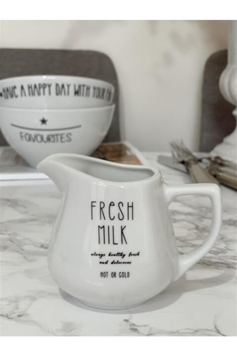 BOES Porselen Porselen Motto Sütlük 290 cc