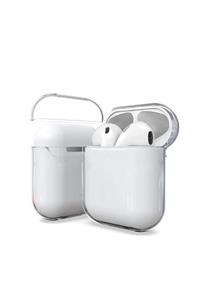 Mopal Apple Airpods 1-2 Nesil Kancalı Kulaklık Kılıfı