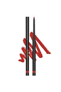 EDA LUXURY BEAUTY Kırmızı Automatic Lipliner Lüks Kremsi Yumuşak Kontür Dudak Kalemi Waterproof Vegan Lip Pencil