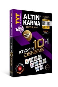 Altın Karma Yayınları Altın Karma 2022 Tyt 10 Farklı Yayın 10+1 Denemesi Seti