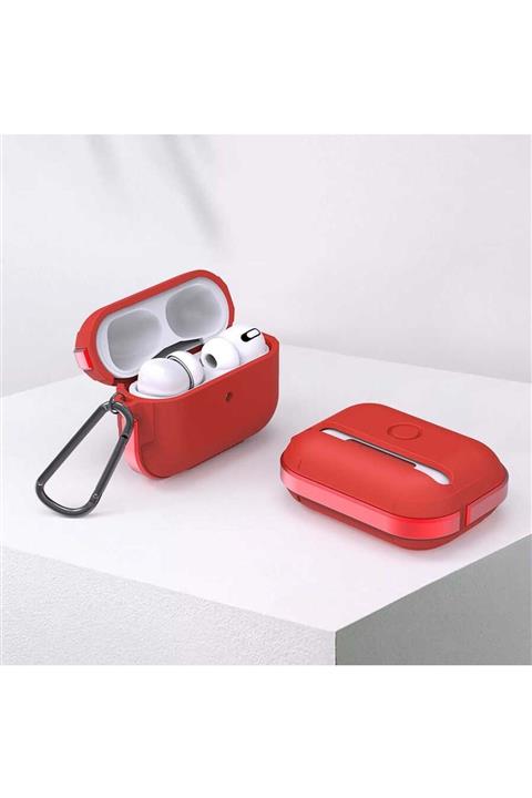 WIWU Defense Armor Airpods Pro Kılıf Red