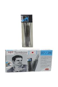 Tombow Min 0,7 Mm 2b Versatil Kalem Ucu Klasik 12 Li (1 Paket 12 Tüp)