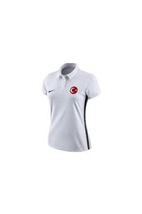 Nike Acdmy18 Polo Milli Takım Baskılı Kadın Tişört 899986 Beyaz