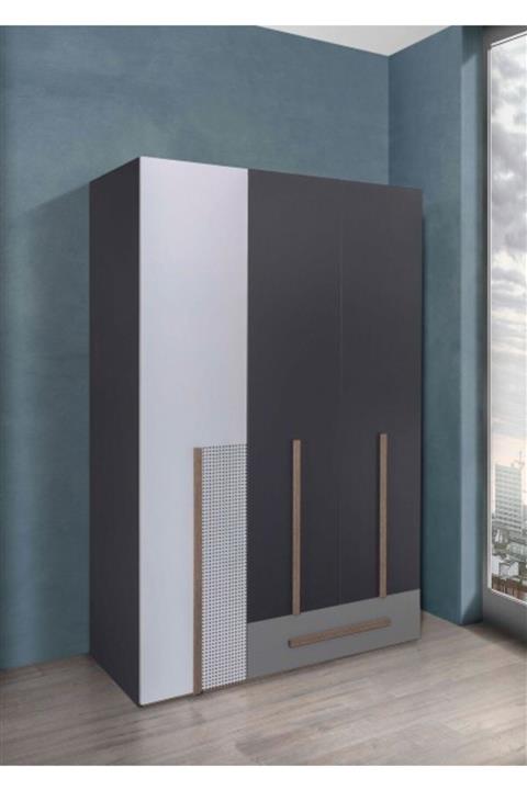 Bubuhome City 3 Kapaklı Dolap