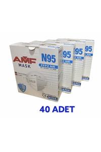 AMF MASK N95 40 Adet Koruyucu Maske