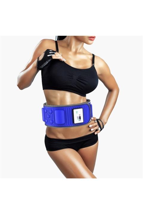 EN SİGA Titreşimli Masaj Kemeri Göbek İnceltme Masaj Aleti 5 Motorlu
