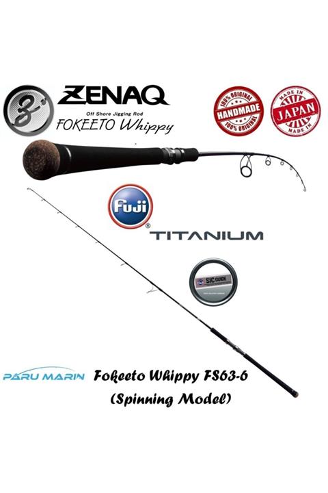 zenaq Fokeeto Whippy Fs63-6 Jig Kamışı 188 Cm. Max. 250 G.
