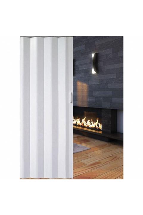 Lorin Katlanır Akordiyon Kapı Ince Pvc Beyaz