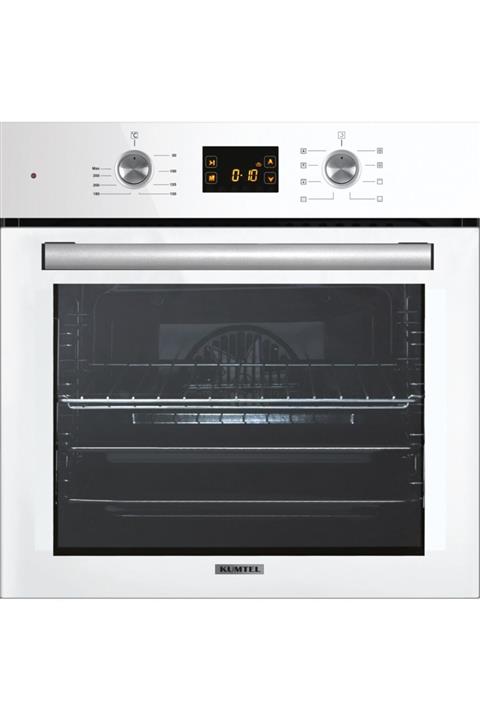 KUMTEL Digital Beyaz Ankastre Fırın 8 Prog.