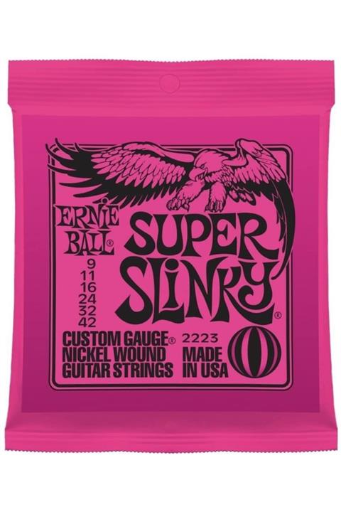 valkyrie Ernie Ball 2223 Super Slinky Elektro Gitar Teli