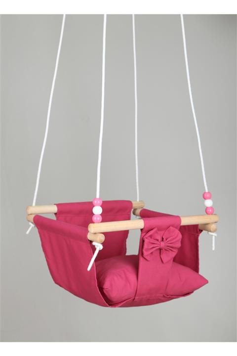 Çocuk Keyfi Gül Kurusu Çocuk Salıncak