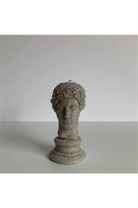 Soho Candle Minyatür Hermes Gray Heykel Minimalist Kokulu Tasarım Dekoratif