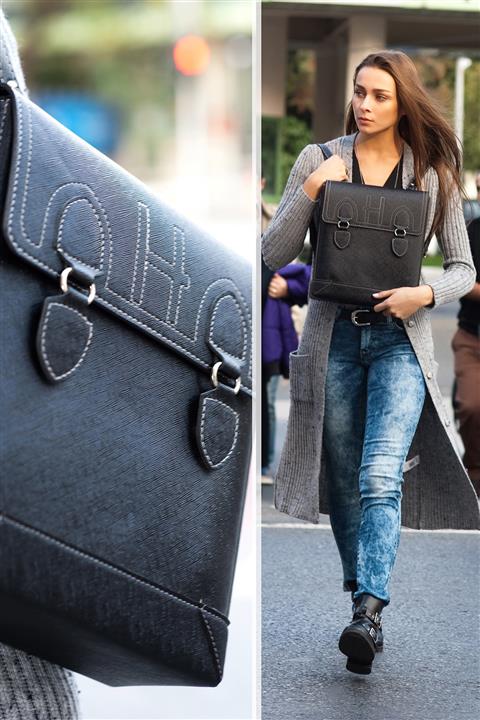 Housebags Siyah Kadın Sırt Çantası 845