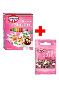 pastalisa Dr.oetker Süsleme Glazürü (4x10g) + Pasta Süsü Kalp (10g)