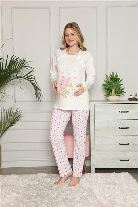 Semm Mix Lohusa Puanlı Pijama Takımı