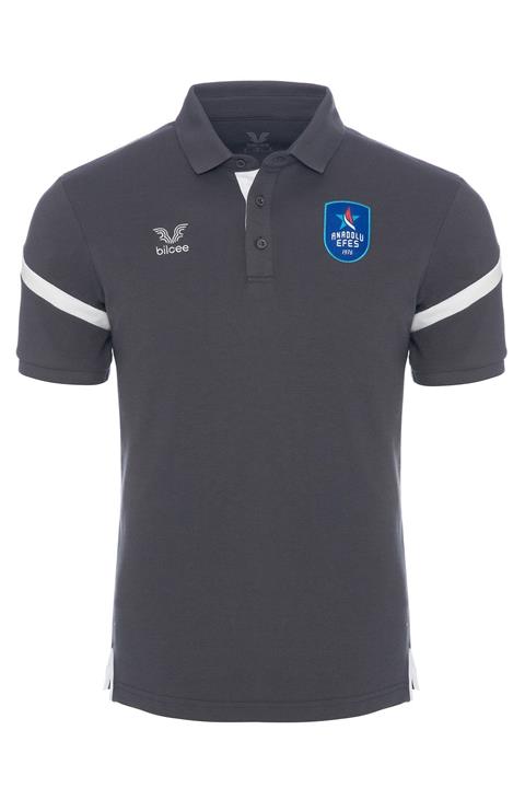 bilcee Anadolu Efes Koyu gri Polo Yaka Tişört