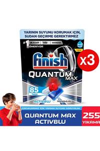 Finish Quantum Max 255 Kapsül Bulaşık Makinesi Deterjanı (85x3)