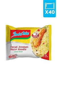 İndomie Indomie 40'lı Tavuk Aromalı Hazır Noodle Paket