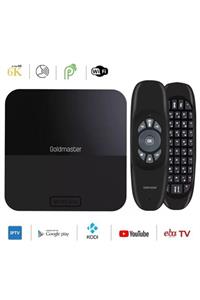 GOLDMASTER Netta 2 Pro 6k Android 9.0 Dream Tv Box Netflix Eba Tv