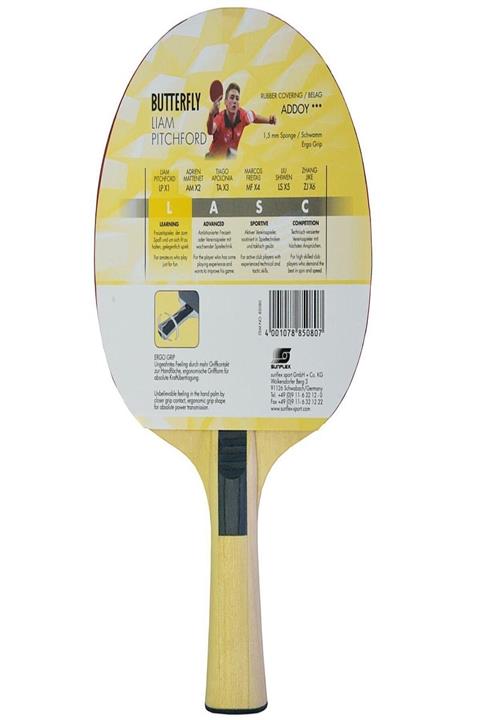BUTTERFLY Liam Pitchford Lpx1 Masa Tenisi Raketi