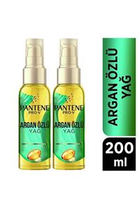 Pantene Doğal Sentez Saç Bakım Serum Argan Yağ Elixir  2X100 ml