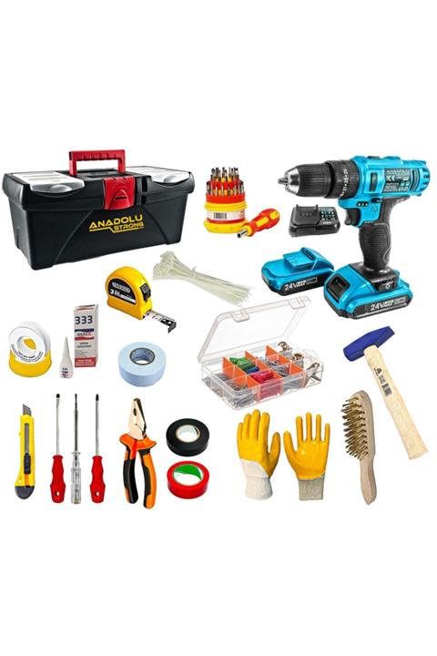 Anadolu Strong 357 Parça El Aleti Dolu Takım Seti