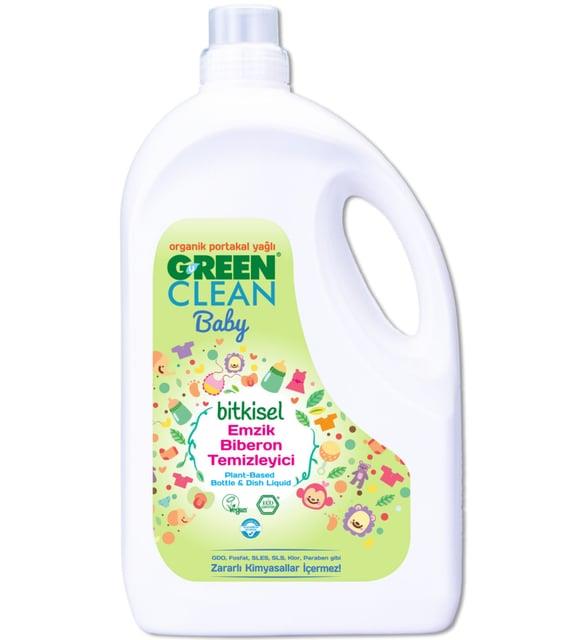 Green Clean Baby Bitkisel Emzik Biberon Temizleyici Organik Portakal Yağlı 2.75 lt