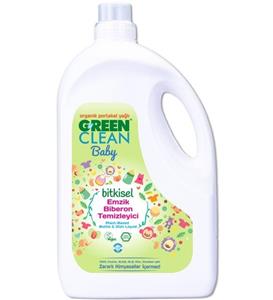 Green Clean Baby Bitkisel Emzik Biberon Temizleyici Organik Portakal Yağlı 2.75 lt