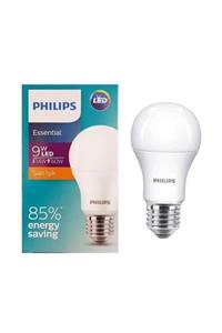 Philips Essential Led Ampul 9w (60w) Gün Işığı Rengi E27 Normal Duylu Sarı Işık 806 Lümen