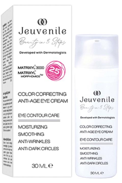 Jeuvenile Göz Çevresi Kremi Anti Age Kırışıklık, Morluk, Şişlik Karşıtı 30 ml (AVRUPA 25 YIL İNOVASYON ÖDÜLLÜ)
