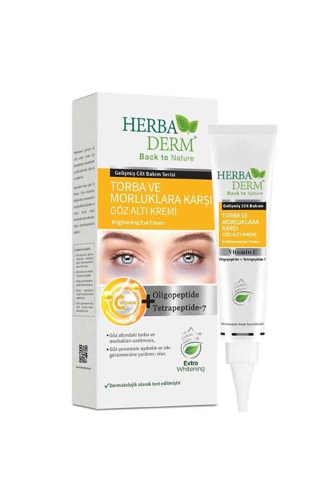 Herbaderm Torba Ve Morluklara Karşı Göz Altı Kremi