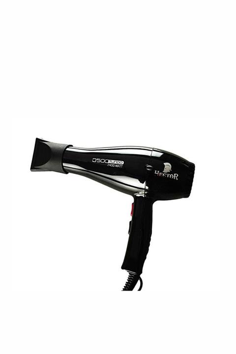 Hector Profesyonel Fön Makinesi 3500 Turbo-siyah
