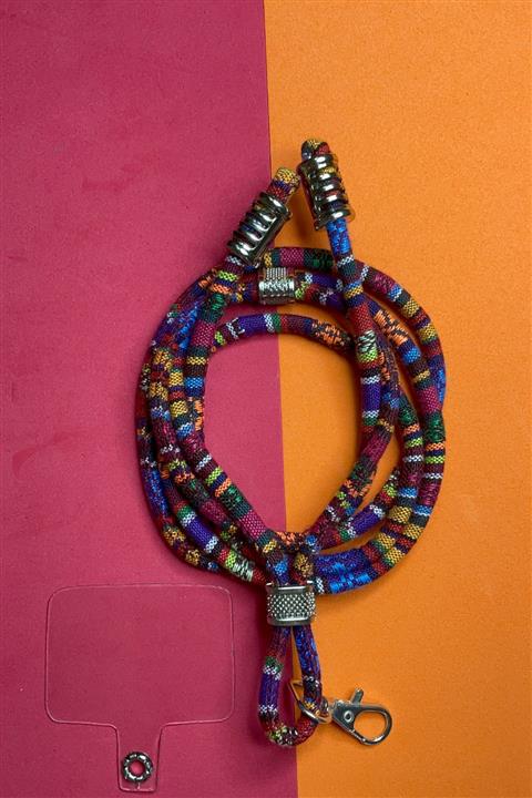 KVK PRİVACY Boyun Askılı Örgülü Çapraz Kılıf İpi