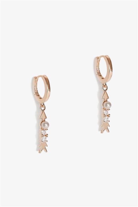 Lapidore Bambino Incili Rose Gold Küpe