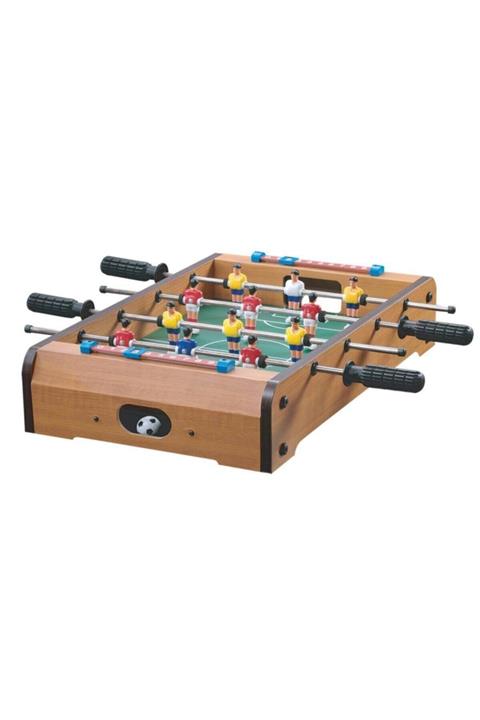 MEGA Kahverengi Ahşap Langırt Futbol Oyunu