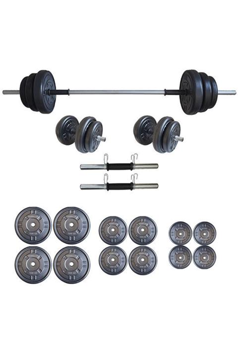 Moccastyle Moccadiamond Halter Seti Dambıl Seti Ağırlık Ve Vücut Geliştirme Aleti 65 kg