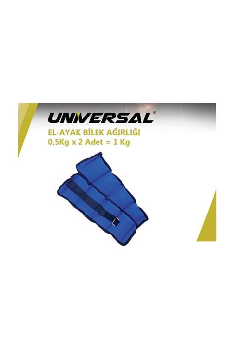 Universal 2x0,5kg El Ve Ayak Bileği Ağırlığı
