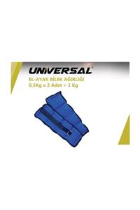 Universal 2x0,5kg El Ve Ayak Bileği Ağırlığı