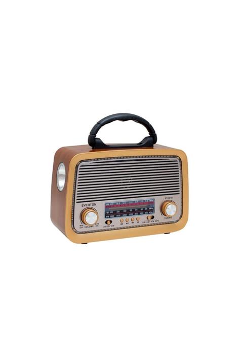 Everton Yeni Fenerli Bluetoothlu Nostaljik Görünümlü Fm Radyo Müzik Çalar - Rt-301b