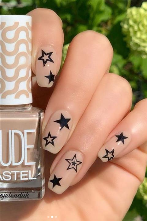 New Obsessions Yıldız 2 Tırnak Dövmesi - Tırnak Tattoo - Nail Art - Tırnak Sticker