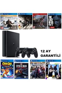 Sony Ps4 Slim 1tb 2 Adet Kol 15 Güncel Oyun 7.51 Jailbreak ( Teşhir Ürün )