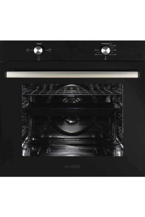 Alveus Mfa 604 Siyah Statik Ankastre Fırın