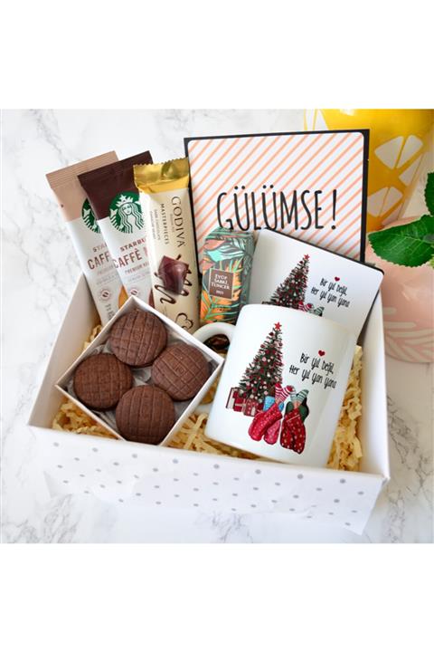 Mandalin Store Yılbaşı Yeni Yıl Hediyesi Arkadaşa Her Yıl Yan Yana Hediye Seti